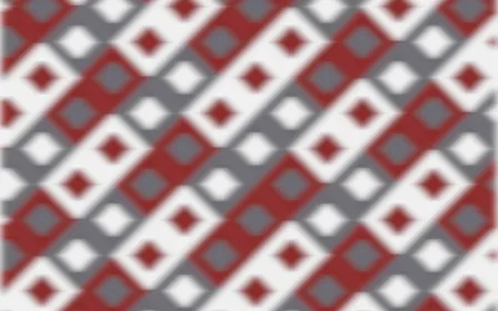 London Fog Ikat Diamonds — colourful grey, red and white ikat background