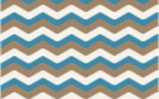 Manila Shell Ikat Chevron — colourful orange, blue and white ikat background