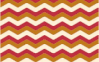 Marigold Temple Ikat Chevron — colourful orange, red and beige ikat background