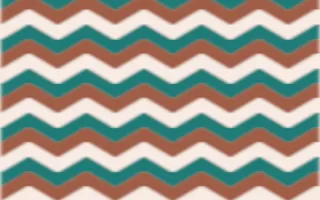 Marrakech Rose Ikat Chevron — colourful orange, teal and beige ikat background