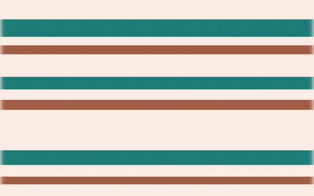 Marrakech Rose Ikat Stripes — colourful orange, teal and beige ikat background