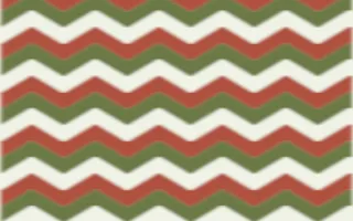 Matcha House Ikat Chevron — colourful green, red and white ikat background
