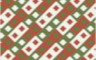 Matcha House Ikat Diamonds — colourful green, red and white ikat background
