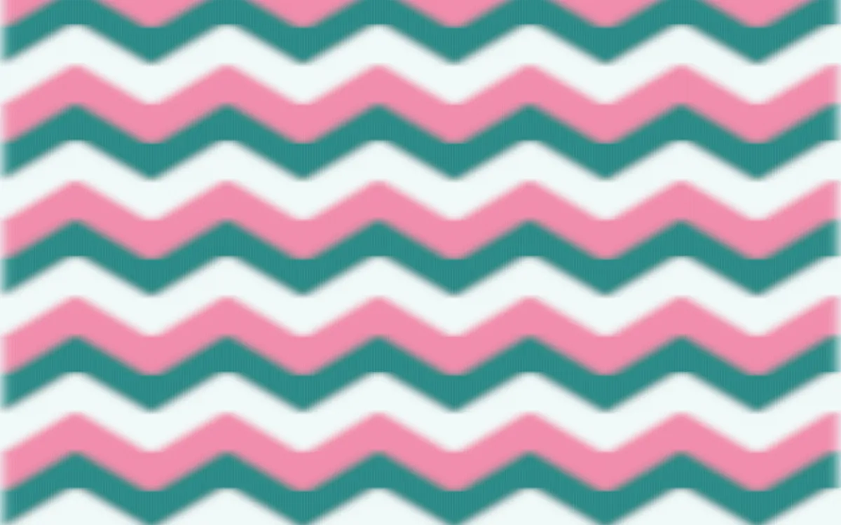 Miami Deco Ikat Chevron — colourful teal, pink and white ikat background