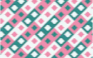 Miami Deco Ikat Diamonds — colourful teal, pink and white ikat background