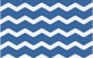 Ming Porcelain Ikat Chevron — colourful blue and white ikat background