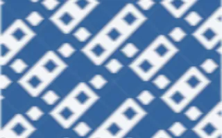 Ming Porcelain Ikat Diamonds — colourful blue and white ikat background