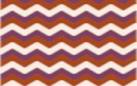 Momiji Maple Ikat Chevron — colourful brown, pink and beige ikat background