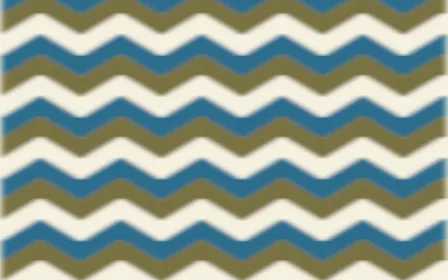 Nile Papyrus Ikat Chevron — colourful yellow, blue and beige ikat background