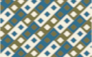 Nile Papyrus Ikat Diamonds — colourful yellow, blue and beige ikat background