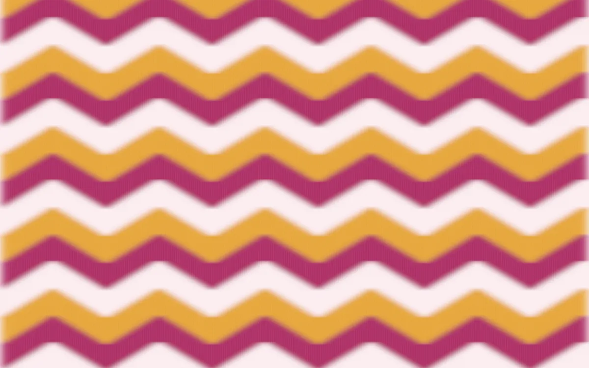 Oaxaca Pink Ikat Chevron — colourful pink, gold and white ikat background