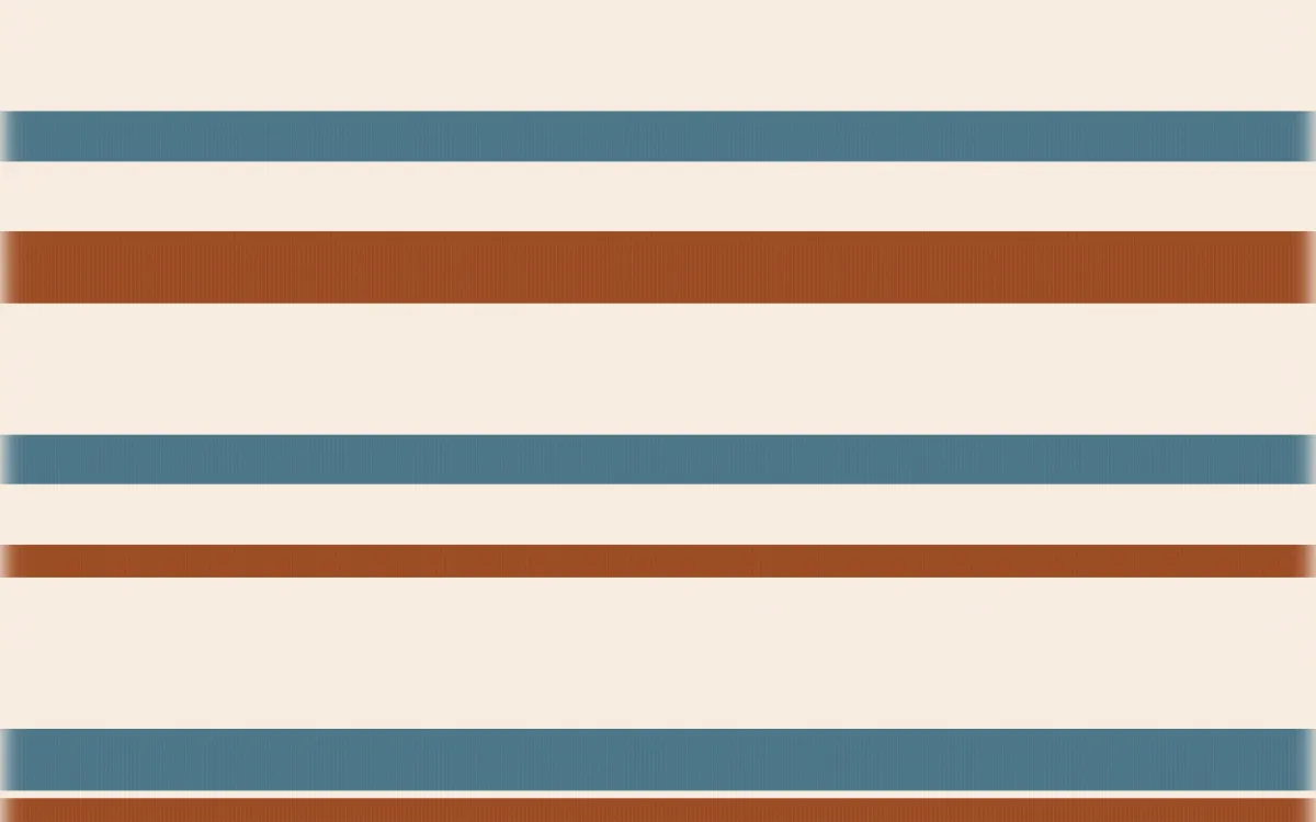 Outback Clay Ikat Stripes — colourful brown, blue and beige ikat background