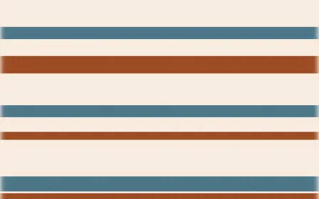 Outback Clay Ikat Stripes — colourful brown, blue and beige ikat background