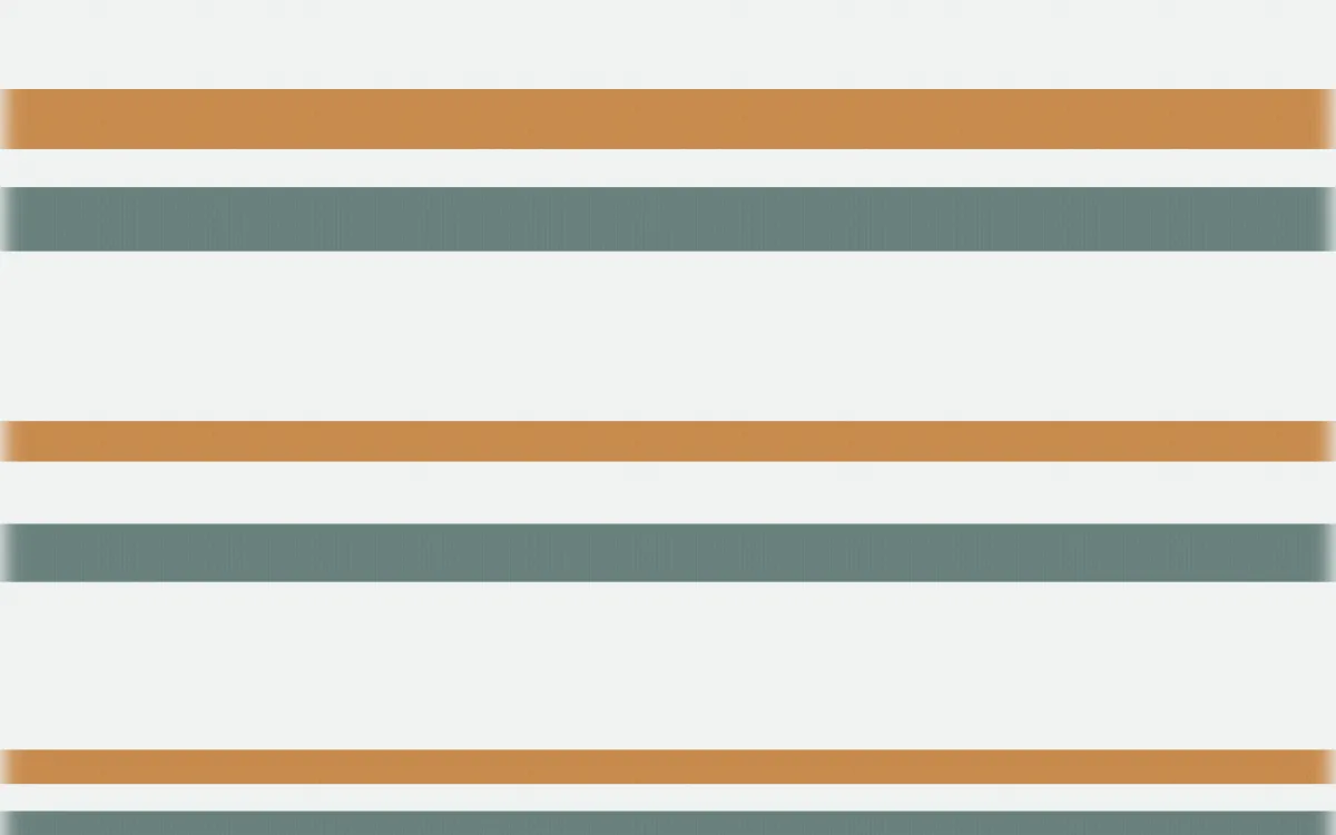 Pacific Fog Ikat Stripes — colourful teal, orange and white ikat background