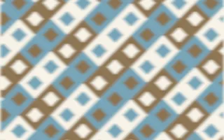 Pampas Cream Ikat Diamonds — colourful orange, blue and beige ikat background