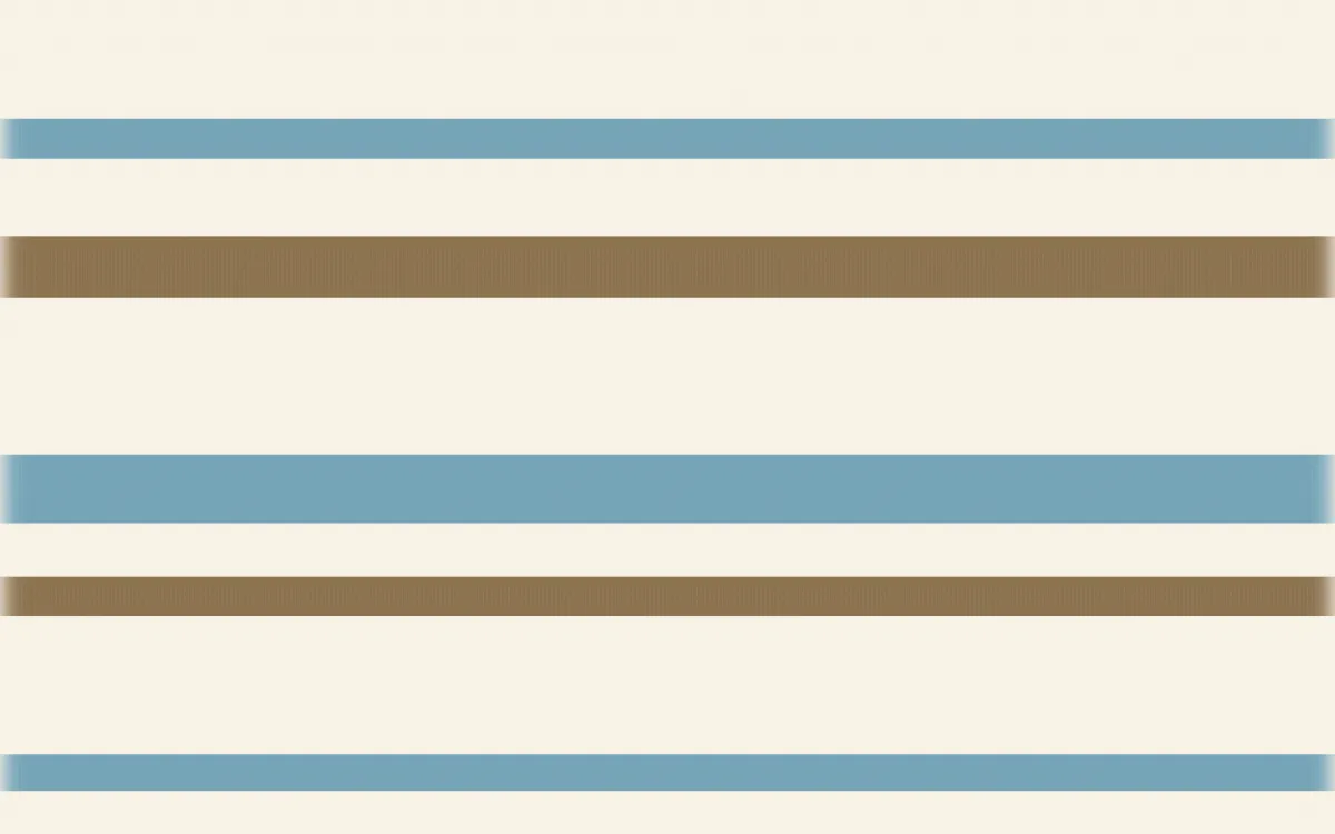 Pampas Cream Ikat Stripes — colourful orange, blue and beige ikat background
