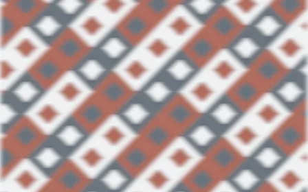 Paris Zinc Ikat Diamonds — colourful blue, red and white ikat background