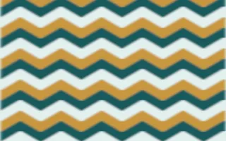 Peacock Court Ikat Chevron — colourful teal, gold and white ikat background