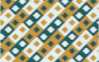 Peacock Court Ikat Diamonds — colourful teal, gold and white ikat background