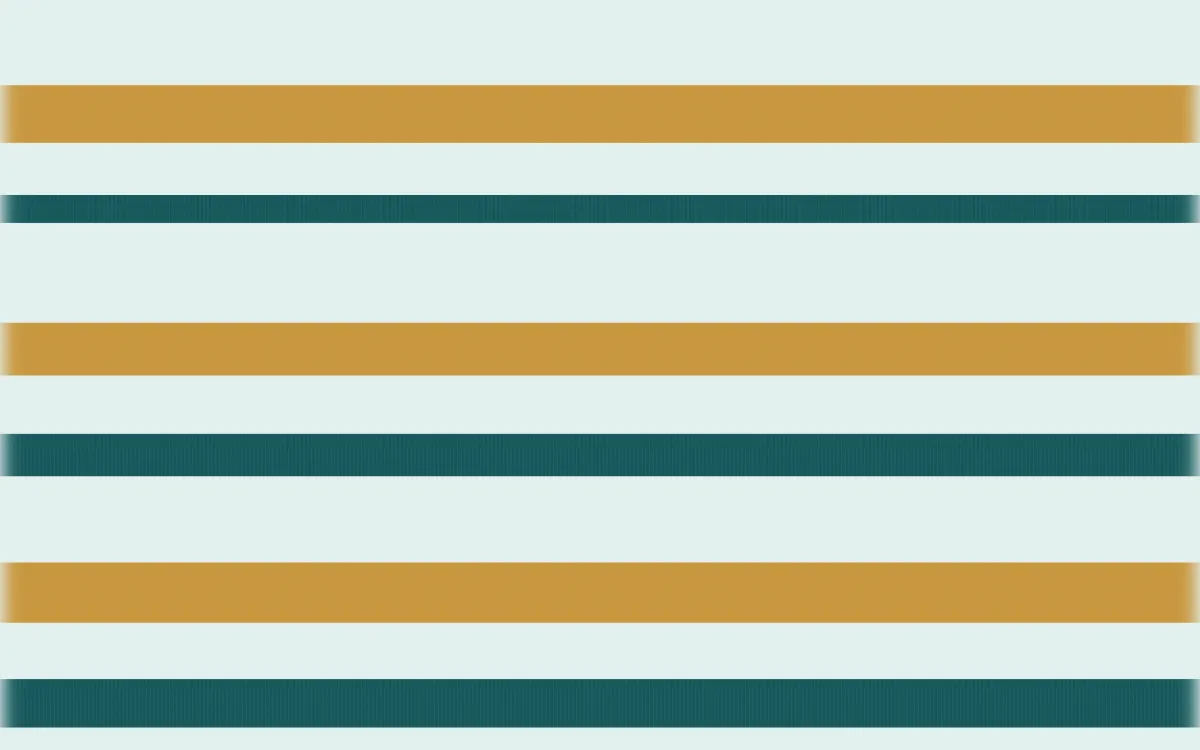 Peacock Court Ikat Stripes — colourful teal, gold and white ikat background