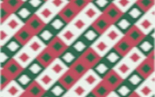Persian Garden Ikat Diamonds — colourful green, red and white ikat background