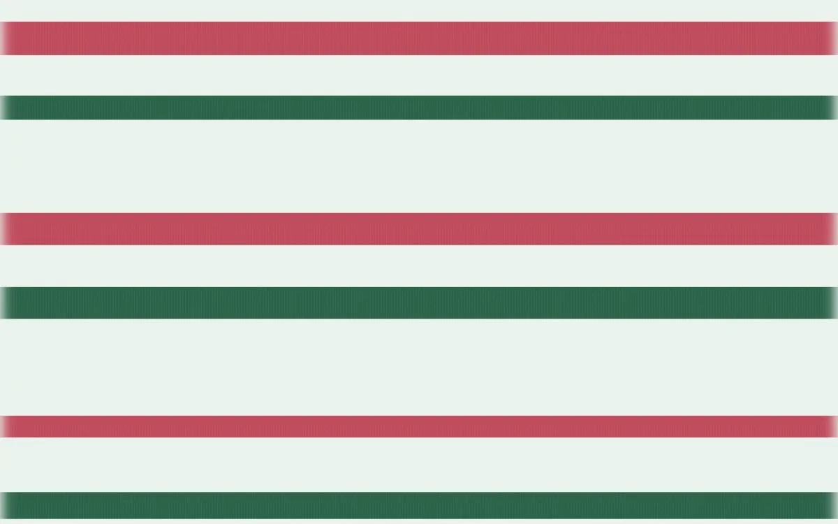 Persian Garden Ikat Stripes — colourful green, red and white ikat background