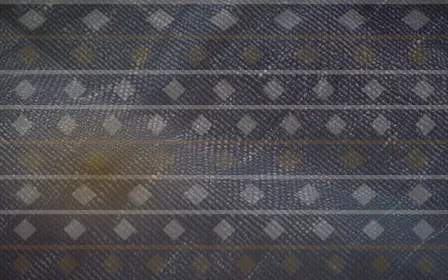 Ikat Blue Hour — colourful brown and beige ikat background