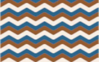 Porto Terra Ikat Chevron — colourful brown, blue and beige ikat background