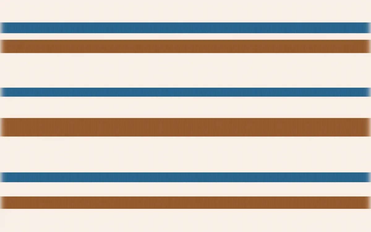 Porto Terra Ikat Stripes — colourful brown, blue and beige ikat background