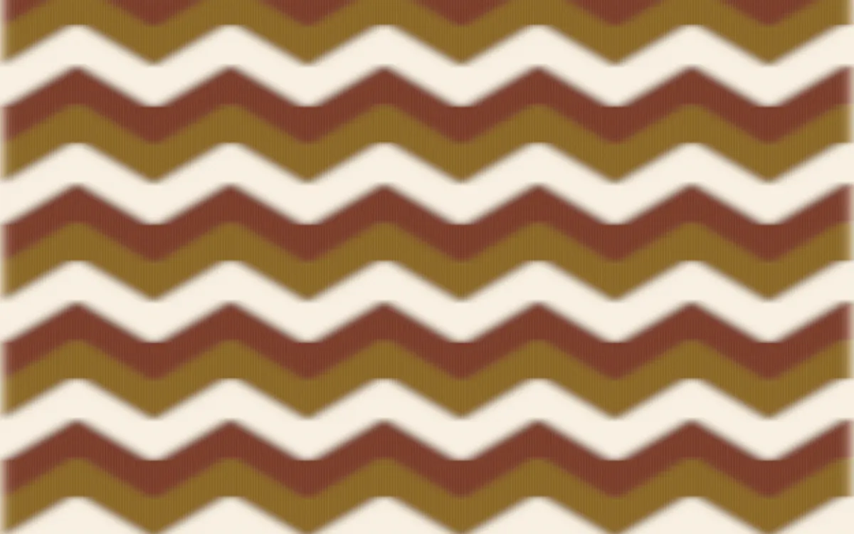 Prague Gold Ikat Chevron — colourful brown and beige ikat background