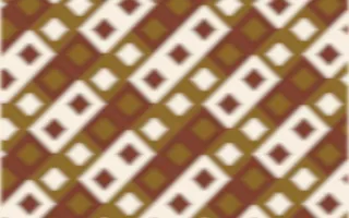 Prague Gold Ikat Diamonds — colourful brown and beige ikat background