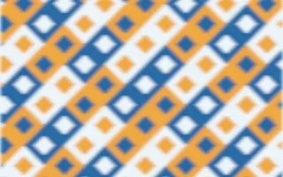 Côte d'Azur Ikat Diamonds — colourful blue, orange and white ikat background