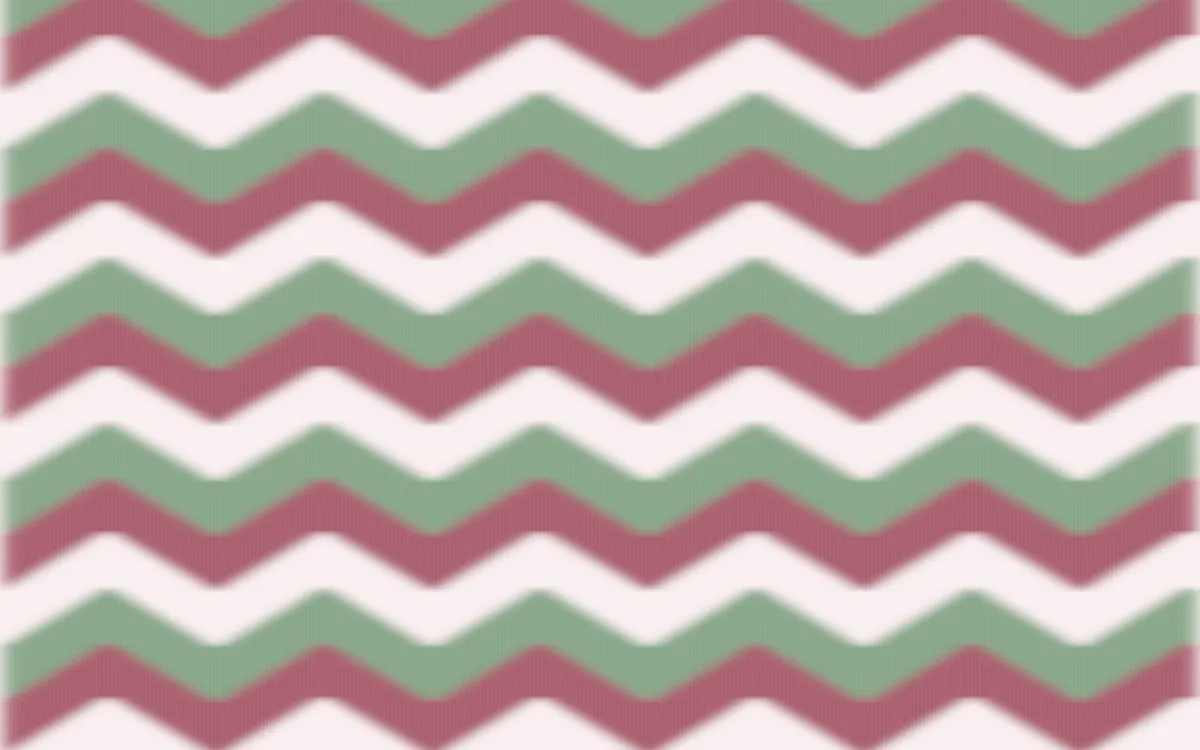 Sakura Paper Ikat Chevron — colourful red, green and white ikat background