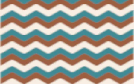 Santa Fe Adobe Ikat Chevron — colourful orange, teal and beige ikat background