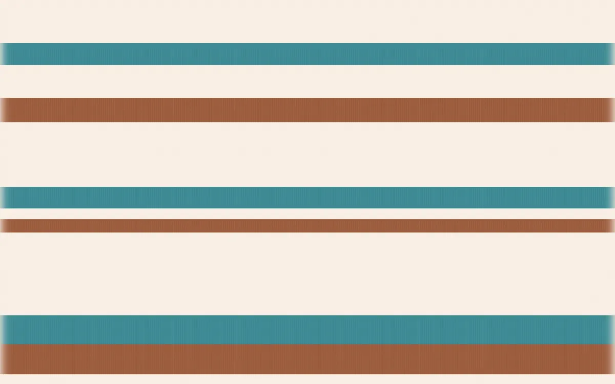 Santa Fe Adobe Ikat Stripes — colourful orange, teal and beige ikat background