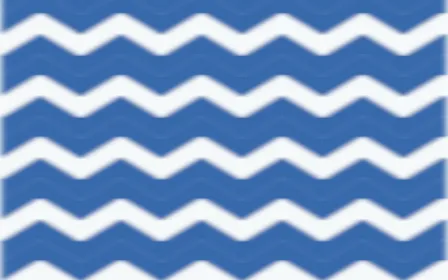 Santorini Ikat Chevron — colourful blue and white ikat background