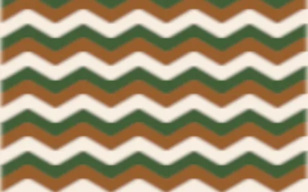 Savanna Clay Ikat Chevron — colourful brown, green and beige ikat background