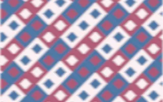 Seoul Blossom Ikat Diamonds — colourful pink, blue and white ikat background