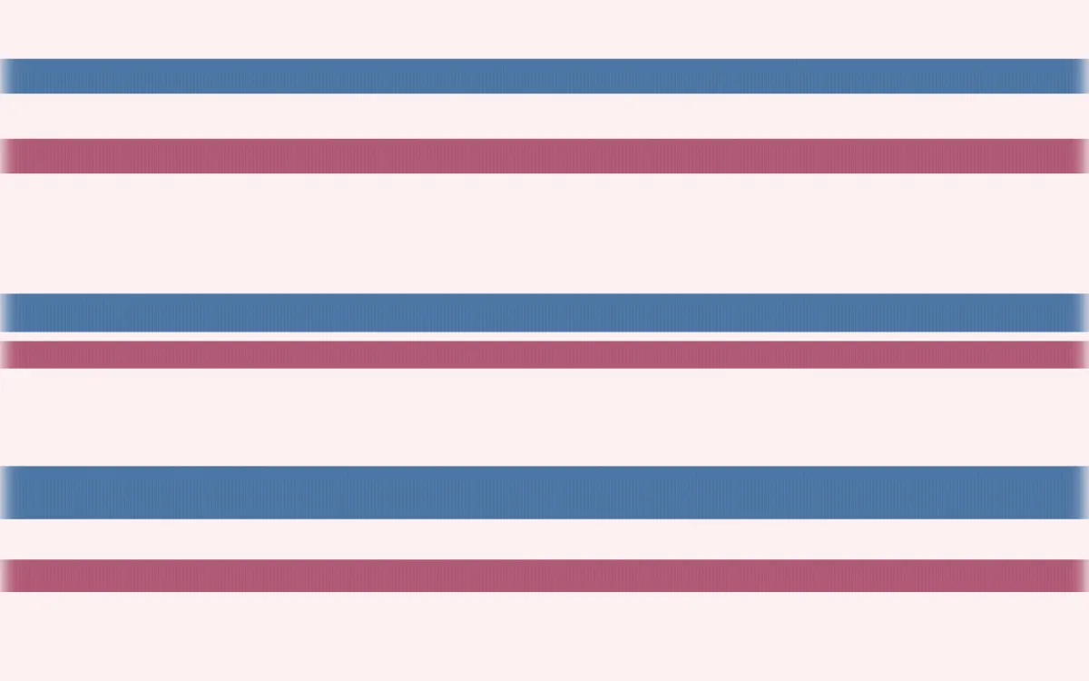 Seoul Blossom Ikat Stripes — colourful pink, blue and white ikat background