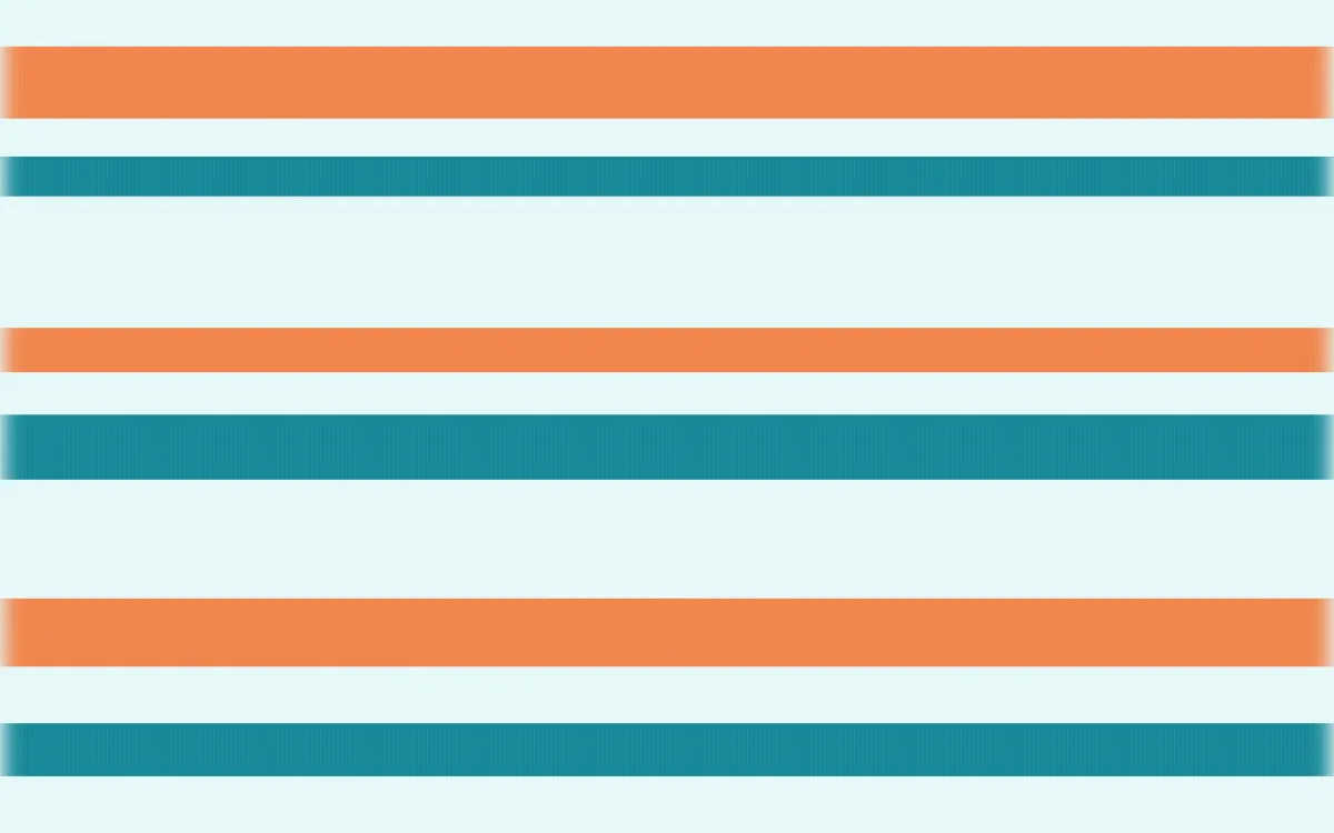 Tahiti Lagoon Ikat Stripes — colourful teal, orange and white ikat background