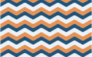 Titicaca Ikat Chevron — colourful blue, orange and white ikat background