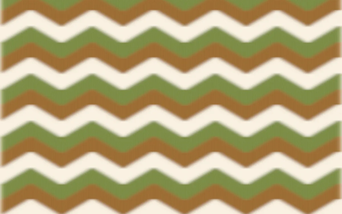Tuscany Sun Ikat Chevron — colourful brown, green and beige ikat background