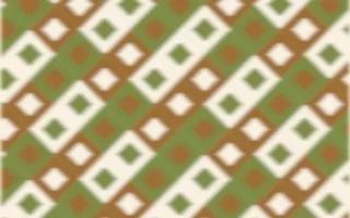 Tuscany Sun Ikat Diamonds — colourful brown, green and beige ikat background