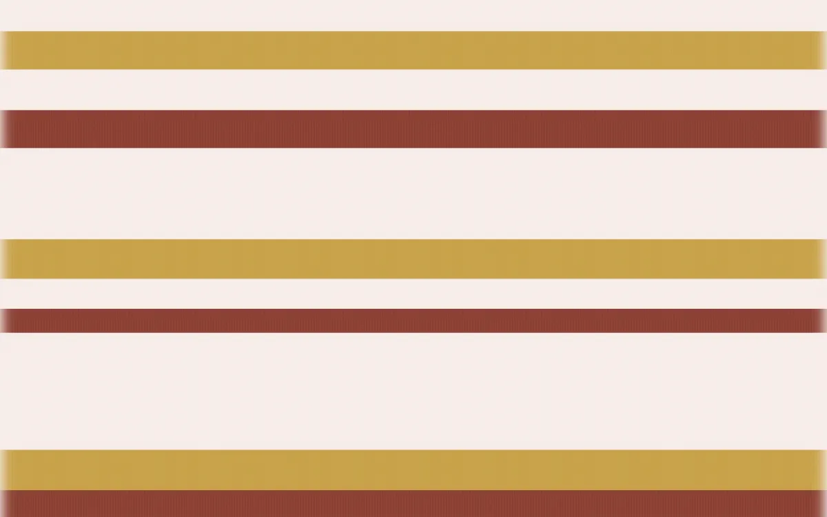 Venetian Rosso Ikat Stripes — colourful brown, gold and white ikat background