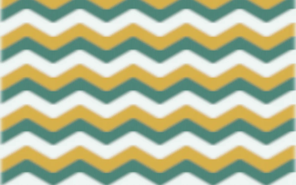 Winter Palace Ikat Chevron — colourful teal, gold and white ikat background