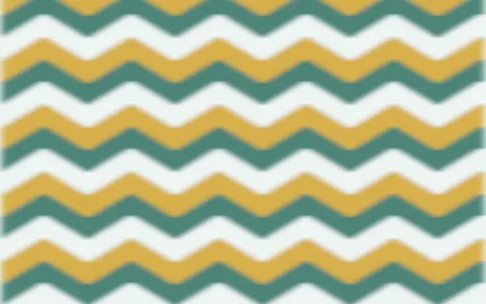Winter Palace Ikat Chevron — colourful teal, gold and white ikat background