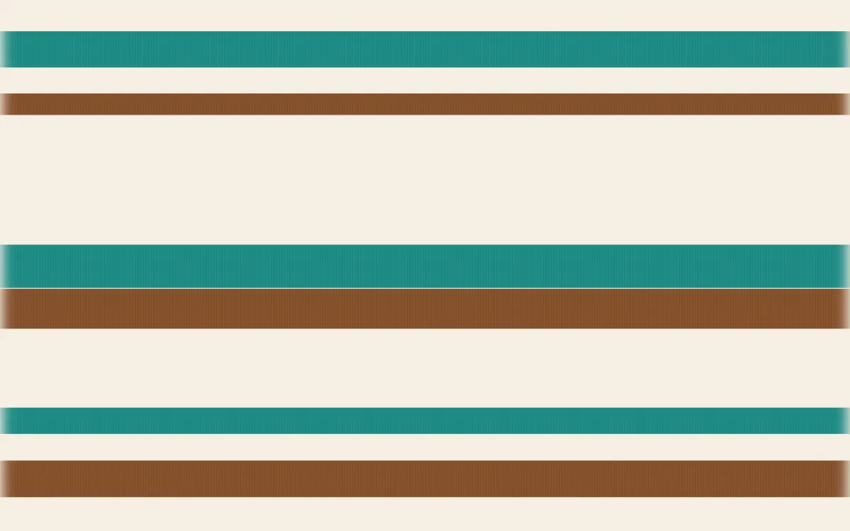 Zanzibar Spice Ikat Stripes — colourful brown, teal and beige ikat background