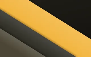 Hazard Amber III — dark gold, grey and black industrial background, variation III