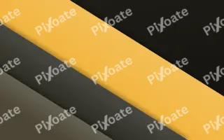 Hazard Amber III — dark gold, grey and black industrial background, variation III