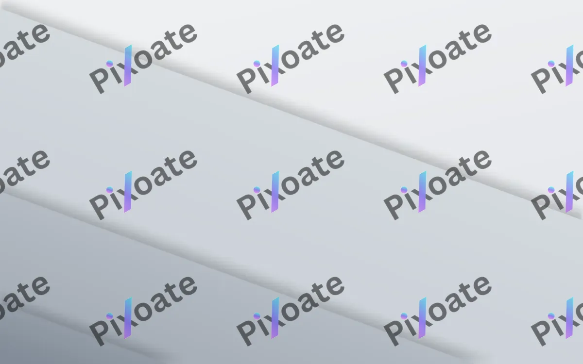 Works Grey Panels — light grey, blue and white industrial background
